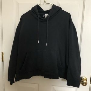 Black H&M Hooded Sweatshirt